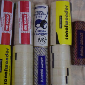 Color Cello Tapes – 2" (Yellow, Red, Green, Black, Blue)