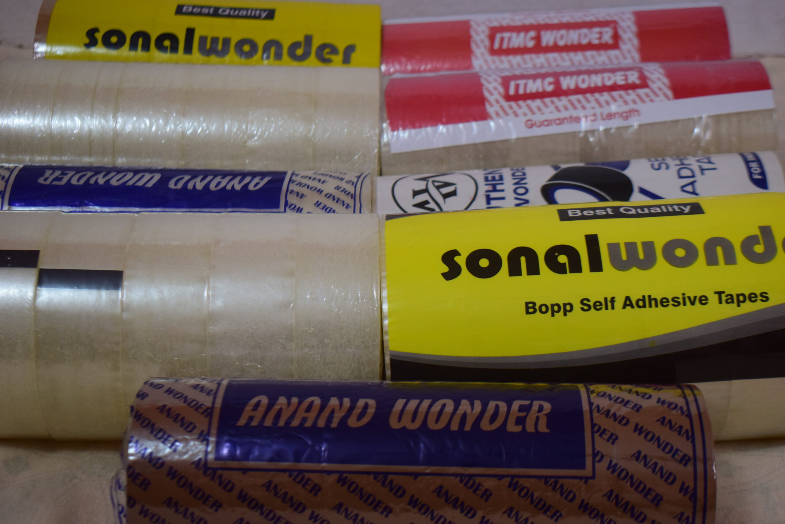 Clear Cello Tape – Available in 1", 2", and 3" Widths