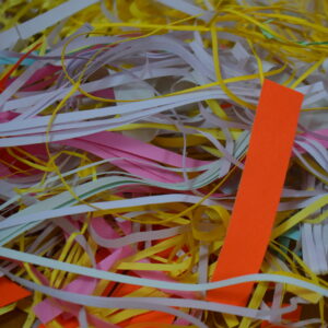 Coloured Shredded Paper Packing Chatt - 1kg