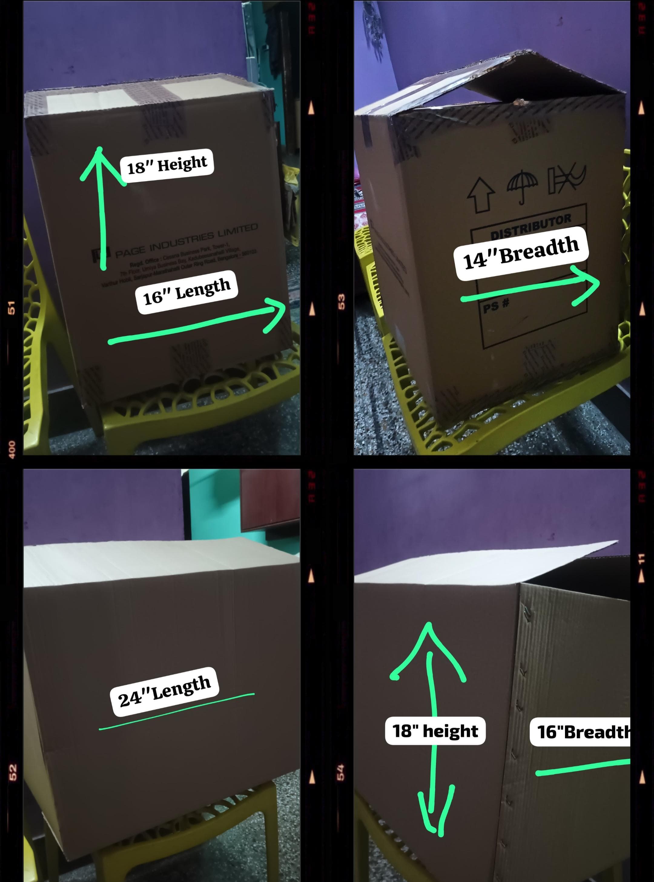 Heavy-Duty 5-Ply Carton Box – Large Size - Image 4